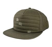 Blackskies® Raider Vol. II Snapback Cap Olive Grün Unisex Baseball Mütze Destroyed Gesteppt Style