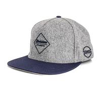 Blackskies Snapback Cap Schwarz Braun Grau Wolle Schirm Unisex Premium Baseball Mütze Kappe, Horus, Einheitsgröße