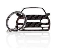 BlackStuff Carbon Karbonfaser Schlüsselanhänger Kompatibel mit Golf GTI Mk3 1991-1997 BS-850