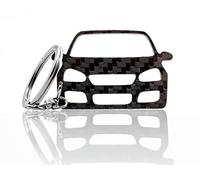 BlackStuff Carbon Karbonfaser Schlüsselanhänger Kompatibel mit Golf GTI Mk5 2003-2008 BS-164
