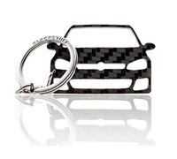 BlackStuff Carbon Karbonfaser Schlüsselanhänger Kompatibel mit Golf GTI Mk7 2012-2019 BS-851