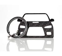 BlackStuff Carbon Karbonfaser Schwarz Schlüsselanhänger Kompatibel mit Lancer Evo 10 BS-103