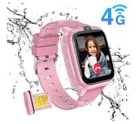 Blackview Z10 Kinder-Smartwatch mit GPS und 4G-Videoanrufen, Bluetooth, IP67-Wasserfestigkeit, 1,83" IPS-Display, 1GB+8GB Speicher, 680mAh Akku, Beschleunigungssensor, LBS+WiFi+GPS-Ortung, SOS-Funktio