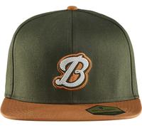 Blåkläder Cap Flatbrim Kappe 92321149 Rost/Waldgrün-Onesize