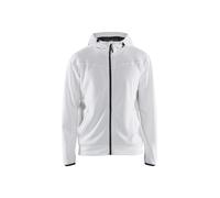 BLAKLDER Hoodie 3363 weissdunkelgrau Gr.XXXL ArbeitsHoodie