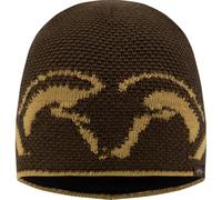 Blaser Pearl Beanie - Wärmende Unisex-Strickmütze mit Fleece-Stirnband und Argali-Logo-Jacquard - One Size, aus Woll-Poly-Mix (DE/NL/SE/PL, Alphanumerisch, Einheitsgröße, Brown)