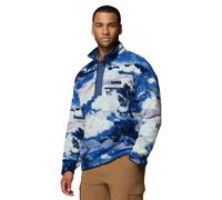 Blau M Columbia Helvetia II Printed Half Snap Fleece