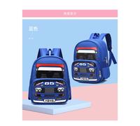 (Blau) Modischer und robuster Kinderrucksack, wasserabweisend, mit lustigem Tierdesign