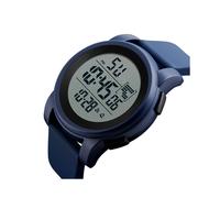 (Blau) Sport Herrenuhr Led Digital Handgelenk Analog Luxus Herrenuhr Sprechende Damenuhr