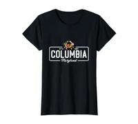 Blaue Krabbe mit Maryland-Flagge Columbia MD Maryland Souvenir Preisgünstiges Grafik-T-Shirt