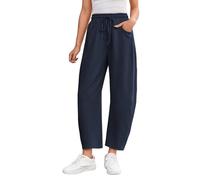 Blaue Leggings Damen Winterhosen Jogging Lederoptik Karo Damenanzug Latzjeans Extravagante Kurzer Lack Glencheck Lässiger Boyfriendhose Winddichte Kostüm Farbig Benger Elastische Schlupf Bench