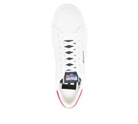 Blauer Buck 03 White Red Sneakers, Weißes Rot., 44 EU