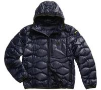 Blauer. USA Daunenjacke Herren Mikrofaser blau, M