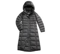 Blauer Lange taillierte Damen-Daunenjacke ANITA 25WBLDK03101 280GR., anthrazit, M