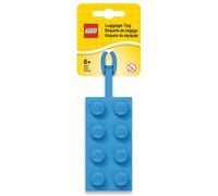 Blauer LEGO 2x4-Stein-Gepäckanhänger
