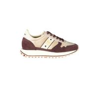 Blauer Damen Schnürschuhe F5MILLEN03/NYS MILLEN03 Bordeaux/Taupe Größe 40