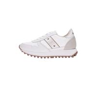 Blauer Millen Sneakers aus Leder - 39, Weiß, 39 EU