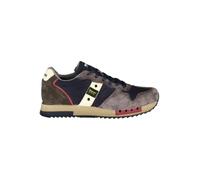 Scarpe Blauer sneaker Queens in suede dark brown/ tessuto blue navy U24BU10 F3QUEENS01 41