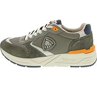 Blauer S5ray02 Herren-Sneaker mit Schnürsenkeln aus Textil/Wildleder, Military Taupe, 42 EU