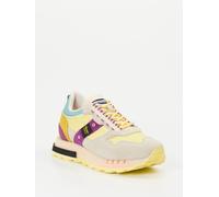 Blauer Sneaker in beige in Größe: 41 für Damen