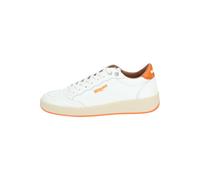 Blauer Sneaker Leder/Synthetik Weiß/Orange - 36