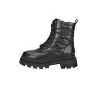 Blauer Stiefelette Leder/Synthetik Schwarz - 40