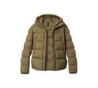 Blauer. USA Daunenjacke Herren Stehkragen Mikrofaser grün, M