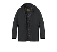 Blauer. USA Daunenjacke Herren Stehkragen Mikrofaser schwarz, L