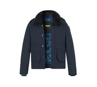 Blauer. USA Jacke Herren Umlegekragen Mikrofaser blau, L