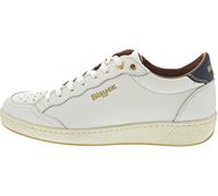 Blauer Kontrast Sneaker mit Wechselseinlage und Logo - Größe: 42