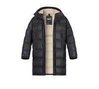 Blauer. USA Parka Herren Stehkragen Mikrofaser schwarz, XXL