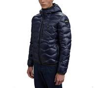 Blauer. USA Daunenjacke Herren Mikrofaser blau, L