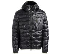 Blauer. USA Daunenjacke Herren Mikrofaser schwarz, L