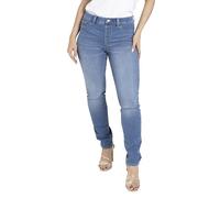 BlauerHafen Damen Jeggings Jeanshose Slim Fit Super Stretch Skinny Mid Rise 5 Pocket Look Treggings Gym Jogging Yogahose Jeggingshose Größen mit mittelhohem Bund 36 bis 48 (Dunkelblau, 40)