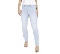 BlauerHafen Damen Jeggings Jeanshose Slim Fit Super Stretch Skinny Mid Rise 5 Pocket Look Treggings Gym Jogging Yogahose Jeggingshose Größen mit mittelhohem Bund 36 bis 48 (Hellblau, 48)