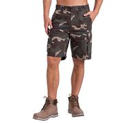 BlauerHafen Neue Herren Army Cargo Shorts 100% Baumwolle 6 Pockets Summer Bermuda Shorts (Jungle Camouflage, 42)