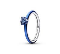 Blaues Chakra Damenring, Sterlingsilber, ME