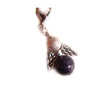 Blaufluss Schutzengel Charm Anhänger Material mit farblich passendem Handyband