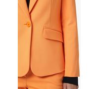 Blazer aus Baumwollmix orange 40