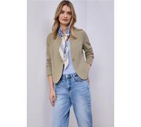 Blazer aus Jersey mit Struktur