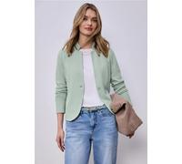 Blazer aus Jersey mit Struktur