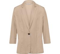 Jackenblazer CLASSIC BASICS "Blazer", Damen, Gr. 50, beige, 100% Polyester, Blazer (51843207-50) beige