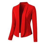 Blazer Damen Elegant Sportlich Büro Blazerjacke,Grau Blazer,Samtblazer Rot,Blazer Zweiteiler Damen,Damen Blazer Orange,Bomberjacke Weiß,Blazer Pink Damen