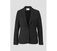 Blazer im Slim Fit aus Viskosemix 48 schwarz 2133725.99W1.48
