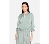 Jackenblazer BETTY BARCLAY "Damen mit 3/4 Arm", Damen, Gr. 42, chinois grün, Satin, Obermaterial: 100% Polyester, lässig geschnitten normal, Blazer (63596033-42) chinois grün
