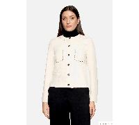 Blazer-Jacke mit Knöpfen Grau Beige 48