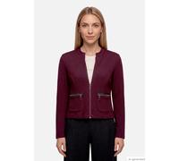 Betty Barclay - Sweatjacke maroon banner - Gr. - 46