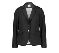 Betty & Co Damen Klassischer Blazer mit Taschen 38, Schwarz