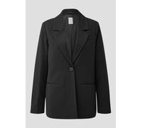 Blazer mit Reverskragen aus Interlockjersey 40 schwarz 2170524.9999.40