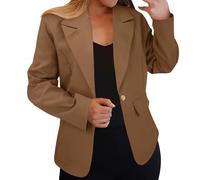 Blazer Oversize Damen, Damenblazer Elegant, Sommerblazer Sportlich Anzug Festlich Elegant Sommerjacke Leicht Sakko Sommer Open Front Business Jacke, Meine Bestellungen Anzeigen Deutsch